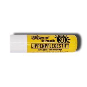 UV-Propolis Lippenstift mit LSF 30 und gelbem Deckel