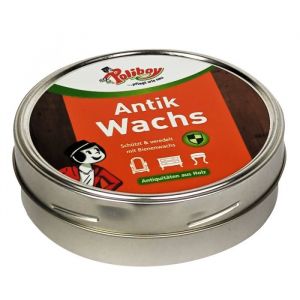 Bienenwachs Antik Pflege im Metall Tiegel
