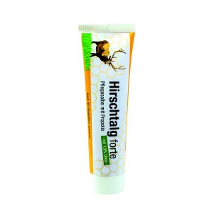 Hirschtalg forte Pflegesalbe mit Propolis in einer Tube
