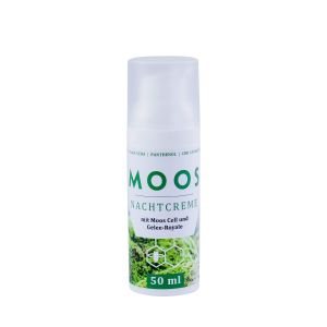 Moos Nachtcreme in einer Spenderdose