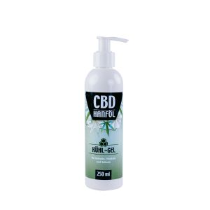 CBD Kühlgel für Gelenke, Muskeln und Sehnen mit Propolis in einer Spendertube